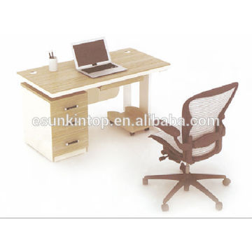 Venta de muebles de oficina de venta de calor, muebles de escritorio de oficina utilizados para el color de teca